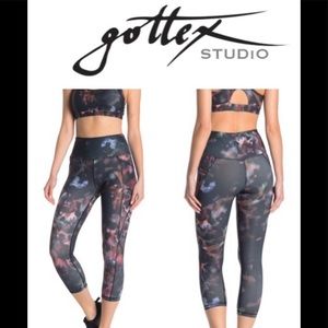 NWT Gottex Studio Legging Capri XS